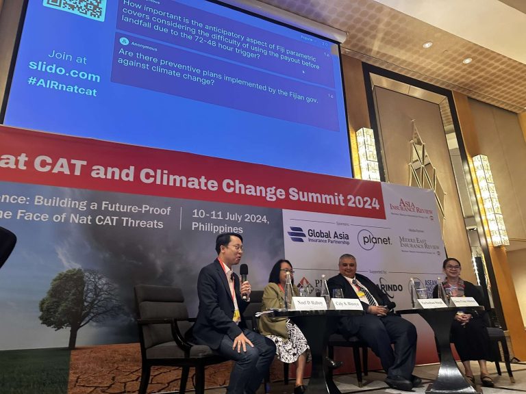 CLIMBS’ CEO and President, Noel Raboy served as a panelist at the 20th Asia Nat CAT and Climate Change Summit 2024